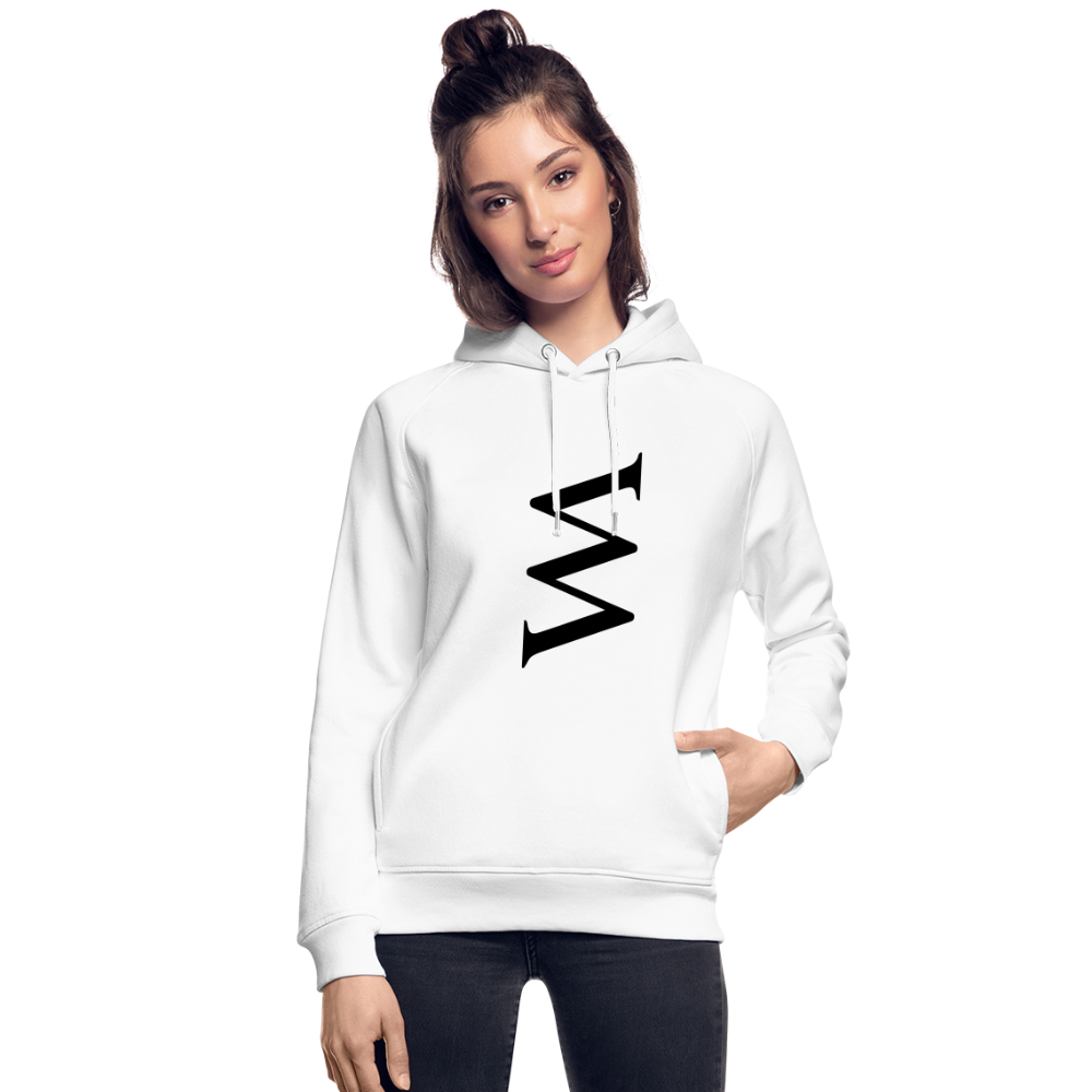 Unisex Organic Hoodie by Stanley & Stella - white