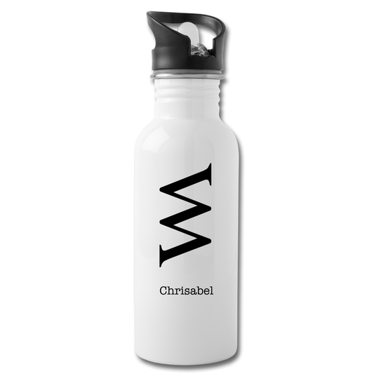 Water Bottle - white