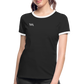 Women's Ringer T-Shirt - black/white