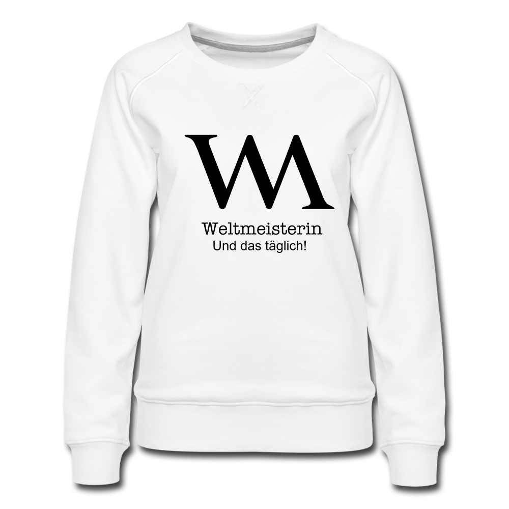Women’s Premium Sweatshirt - white