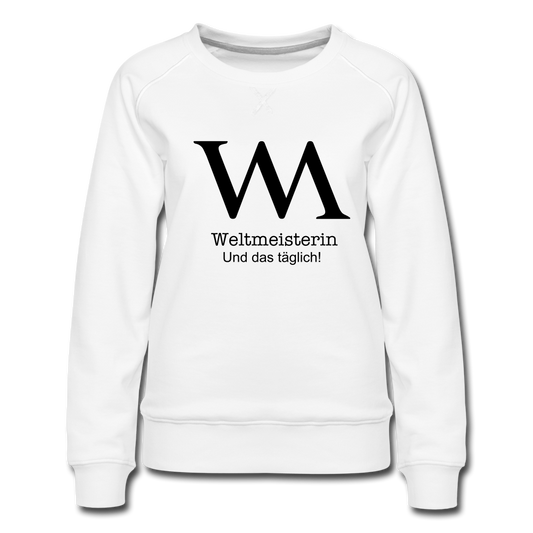 Women’s Premium Sweatshirt - white