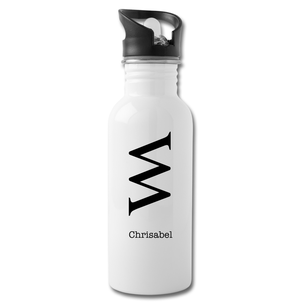 Water Bottle - white