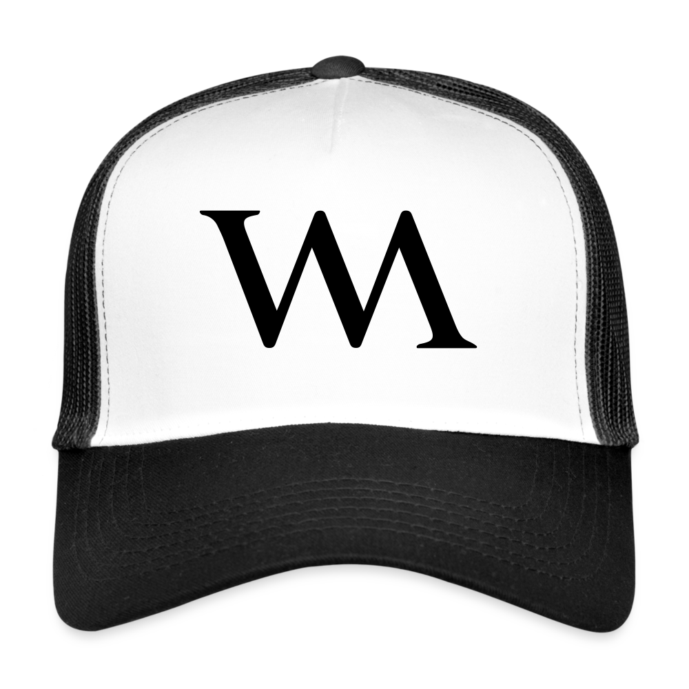 Webmeisterin Trucker Cap - Weiß/Schwarz