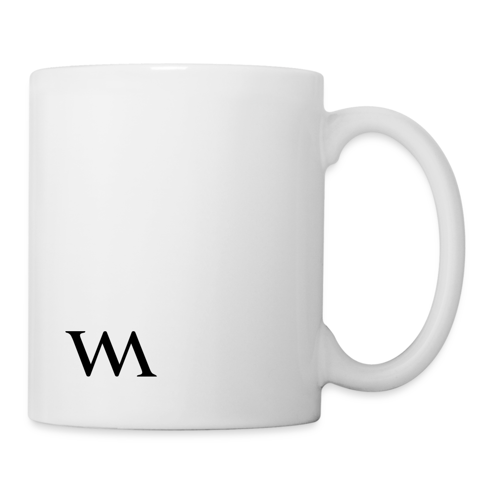 Personalisierte Tasse in Weiß - become a WebmeisterIN - weiß