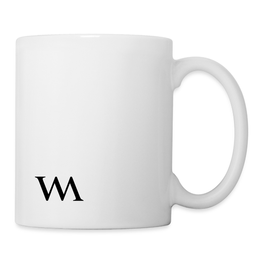 Personalisierte Tasse in Weiß - become a WebmeisterIN - weiß