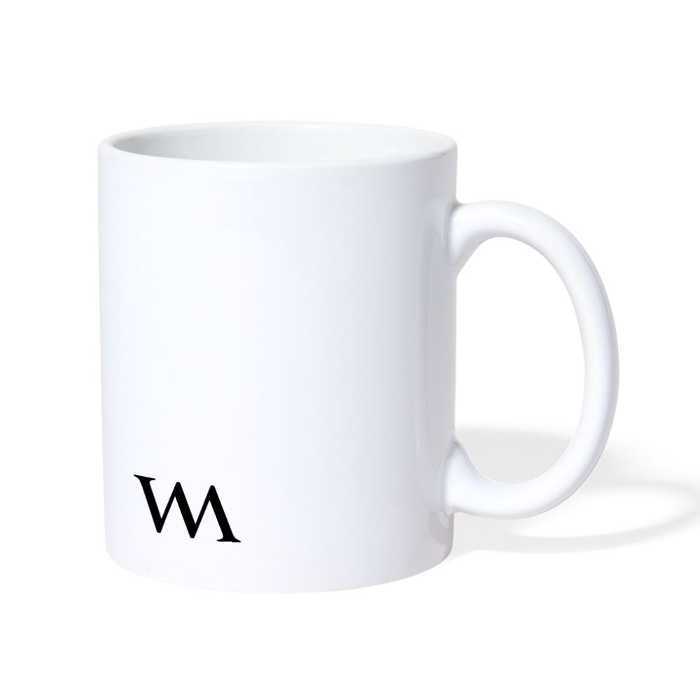 Personalisierte Tasse in Weiß - become a WebmeisterIN - weiß
